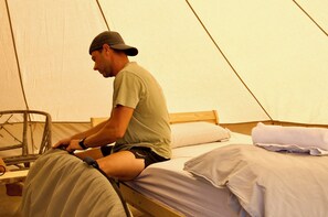 Luxury Tent, Ocean View | Spa - The Treehouse Surf Camp (Hoya Grande)
