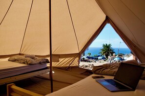 Tenda Luxury, vista oceano