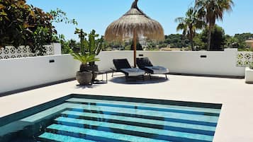 Una piscina climatizada