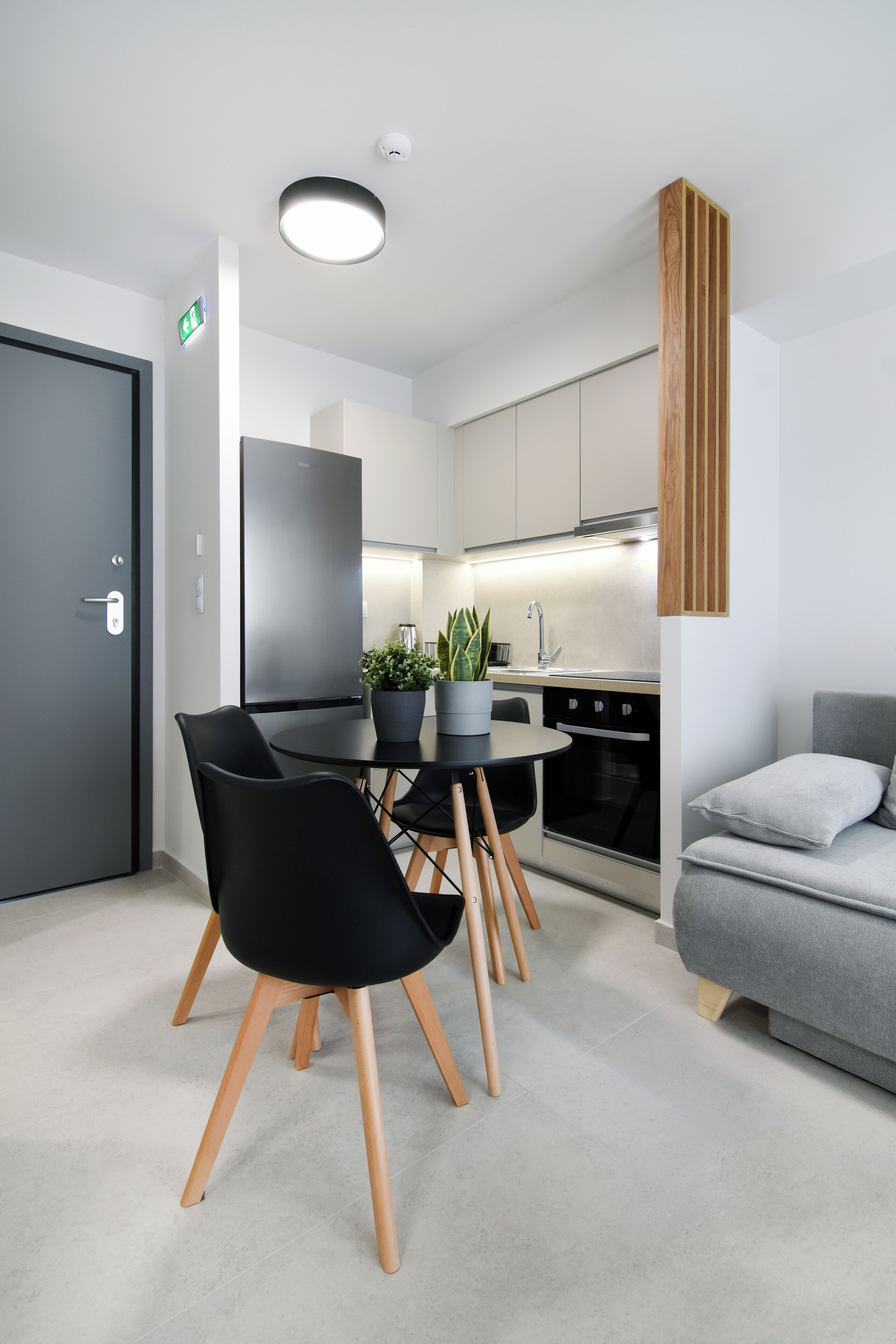 Deluxe studio, balkon, uitzicht op stad | Interieur