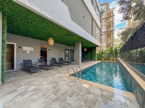 Pool - Qoople Miss Cleopatra 2 - Cozy 1-bedroom apartment in enchanting Alanya (Alanya)