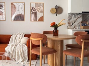 Dining - Qoople Miss Cleopatra 2 - Cozy 1-bedroom apartment in enchanting Alanya (Alanya)