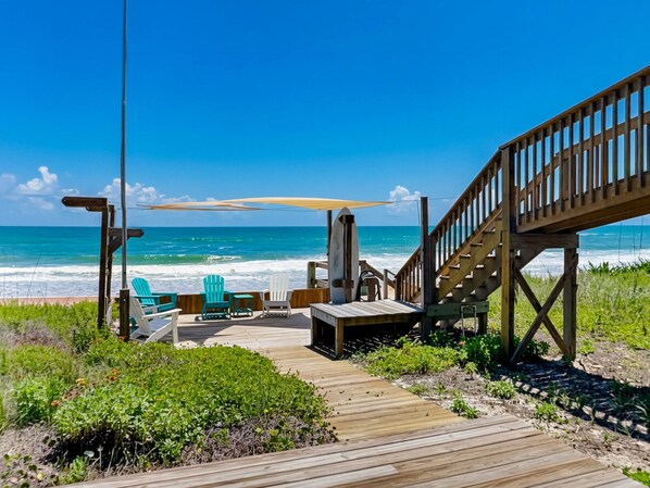 Property grounds - Akvavit | Oceanfront w/Game Room + Direct Beach Access (Ponte Vedra)