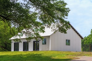 Exterior - Private 16-Acre Lakefront Farm: 10 Cabins, Commons Barn, Sleeps 26 (Jewett)