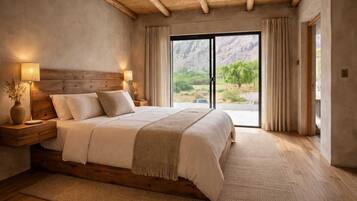 Deluxe Cabin, Park View | Premium bedding, down comforters, free WiFi