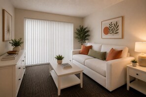 Junior Room | Living area - The Kinley Stays (Toronto)