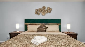 3 bedrooms, iron/ironing board, travel cot, WiFi