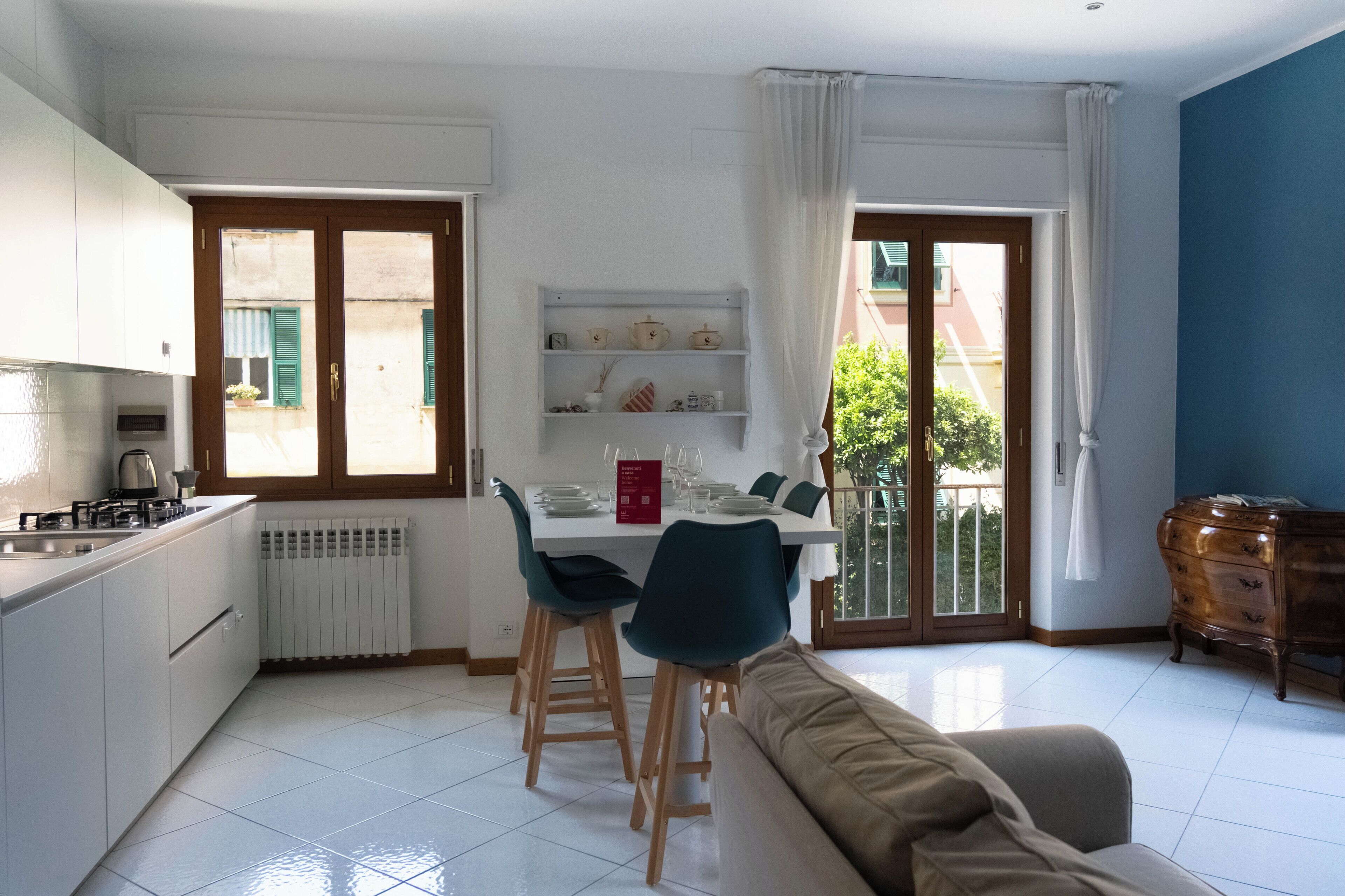 Apartment, Balcony | Private kitchen