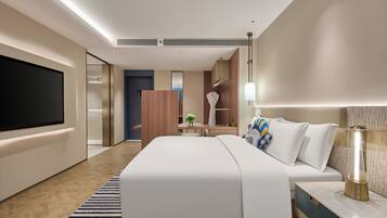 Suite, 1 King Bed (Living Area)