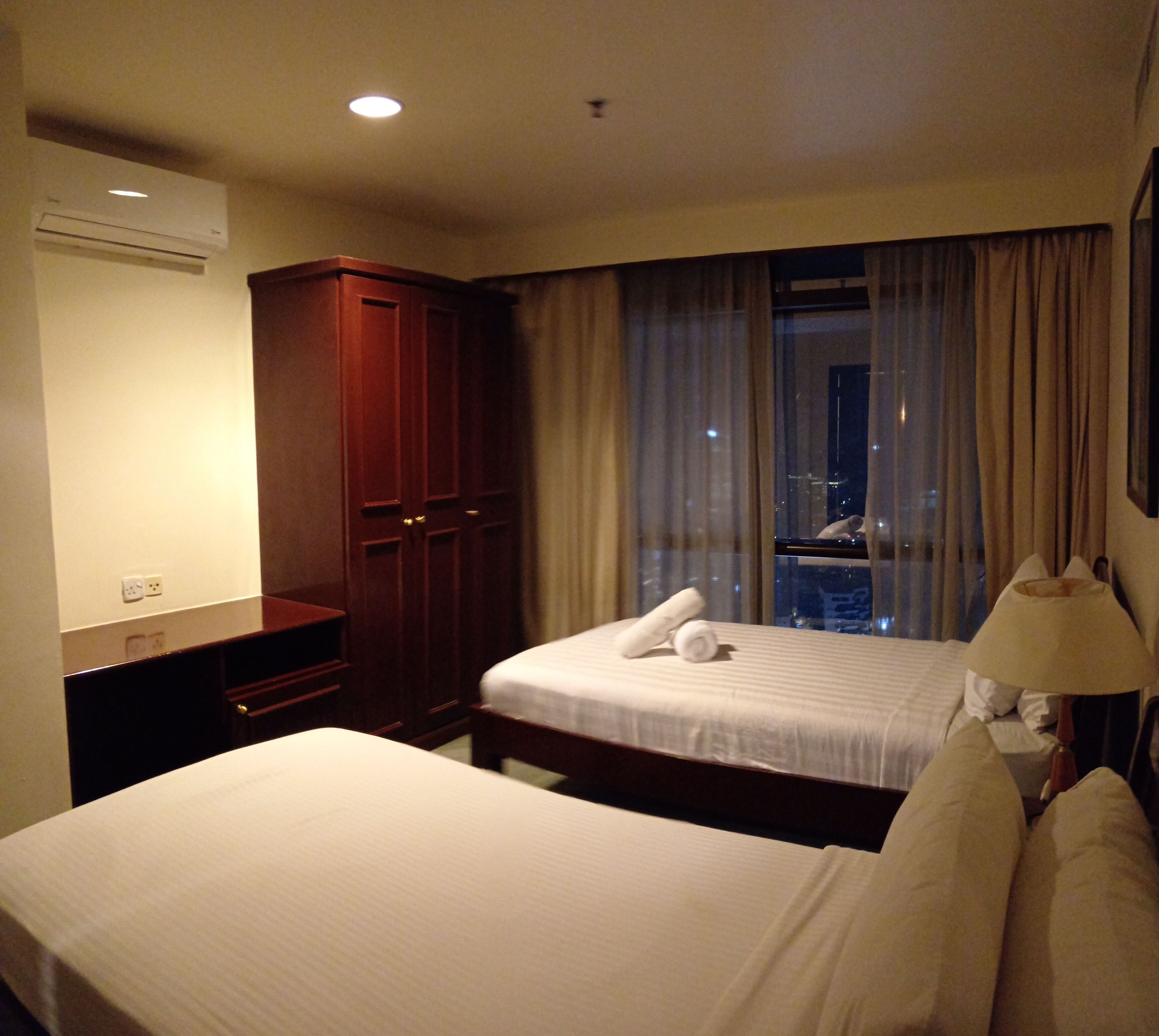 Family Double Room, City View | Iron/ironing board, free WiFi