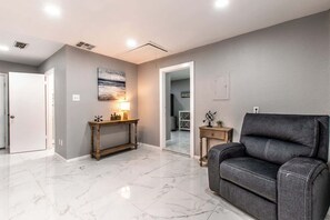 House, Multiple Beds, Hot Tub, Garden View (3554 Denver) | Interior - Contemporary Coastal Oasis Awaits (Corpus Christi)