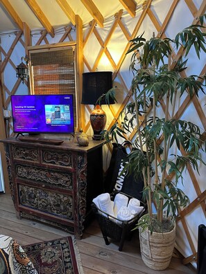 Interior - The Hive Yurt Retreat (Waco)