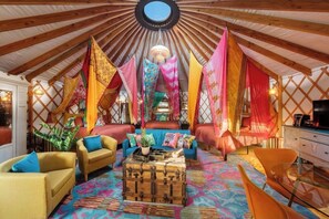 Interior - The Hive Yurt Retreat (Waco)