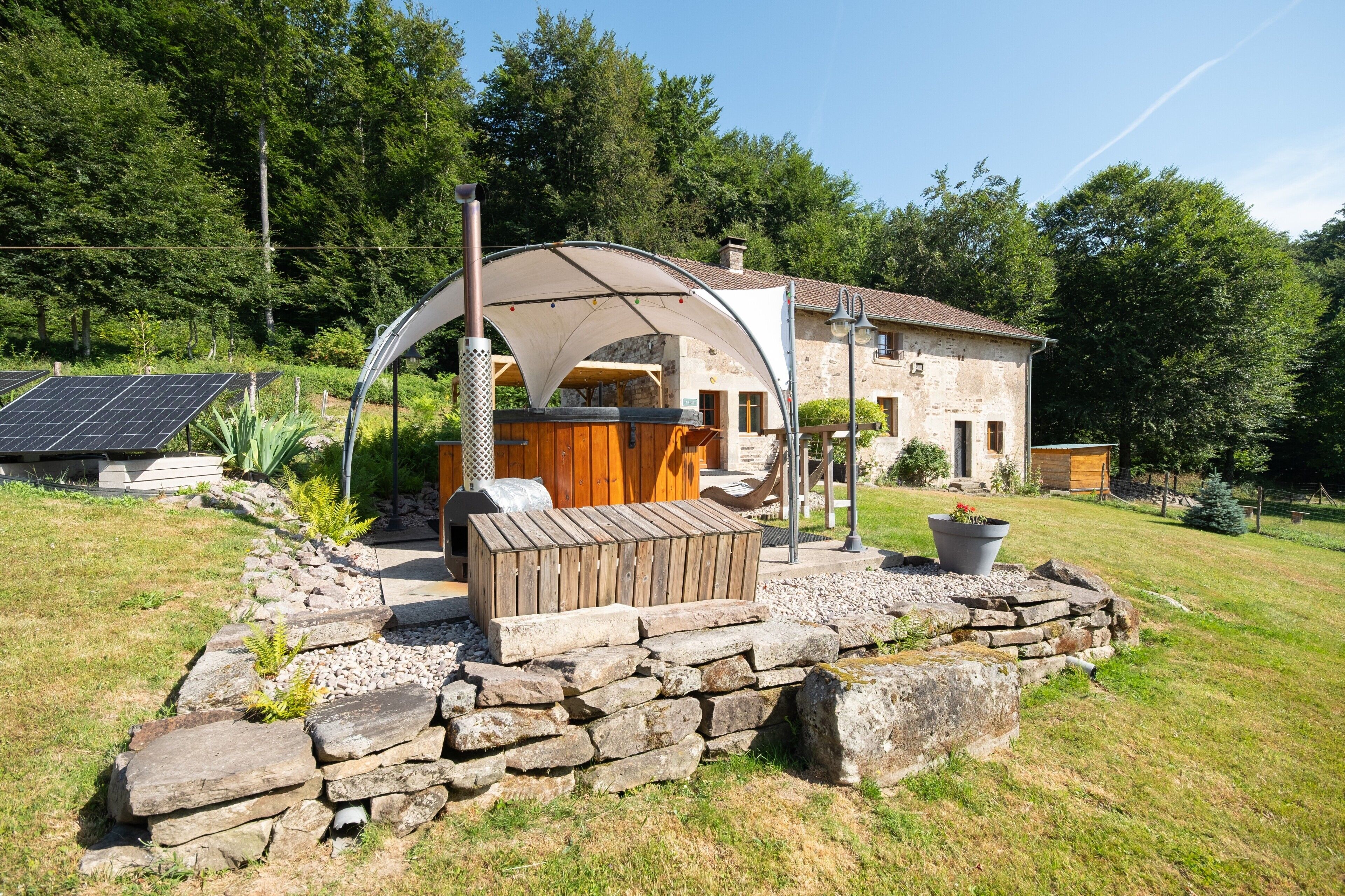 Enceinte de l’hébergement