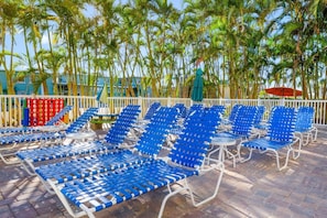 Terrace/patio - ADA Beach Suite w/ Balcony | Walk to Shore! (Treasure Island)