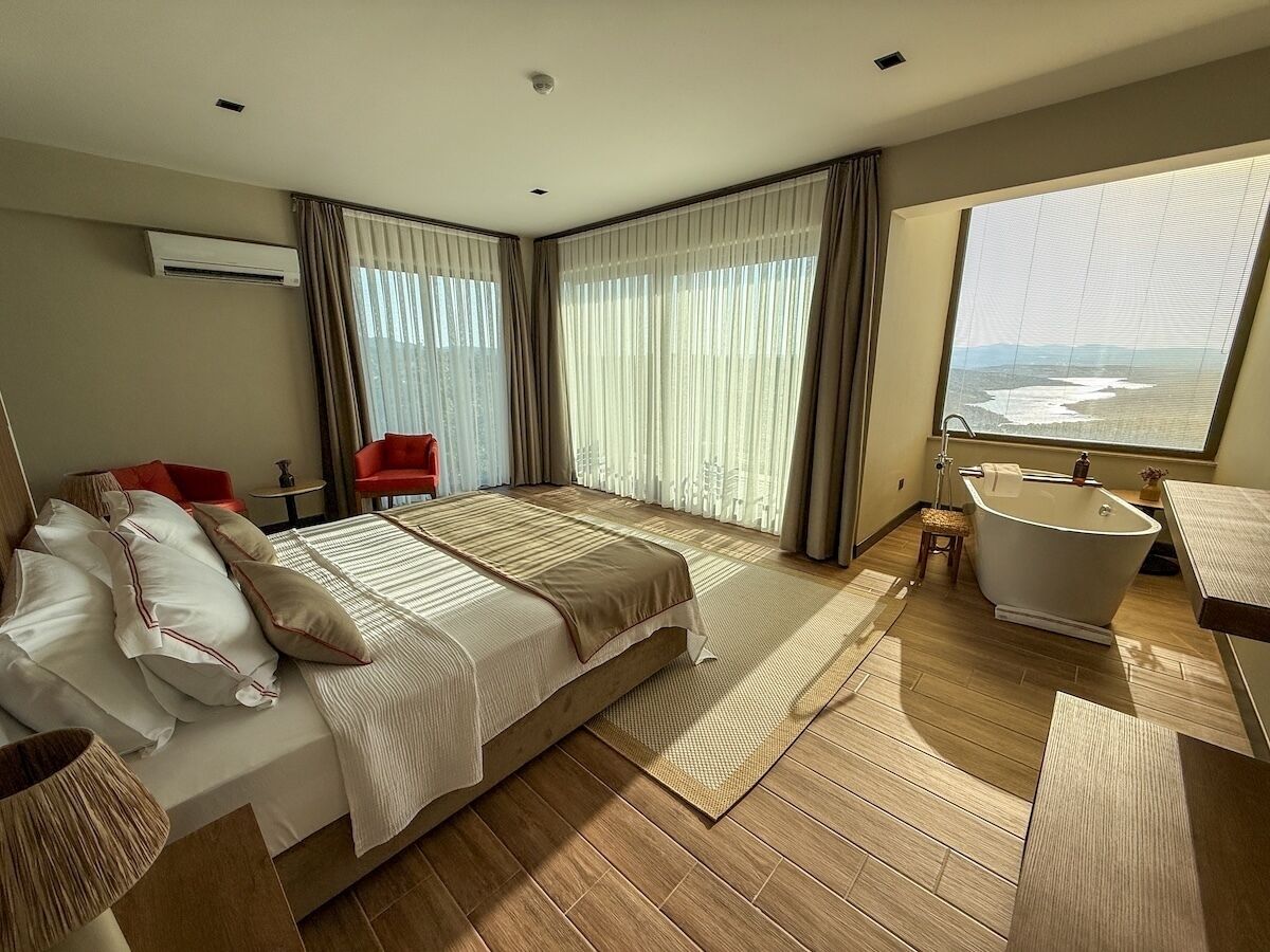 Suite Junior, balcon, vue lac