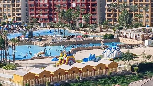 Indoor pool, outdoor pool