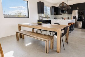 Dining - Poco Cielo • Modern Desert Escape with Pool & Sauna (Joshua Tree)