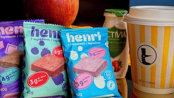 Petit déjeuner à emporter compris tous les jours