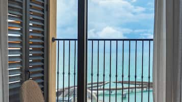 Appart'hôtel Luxe, balcon, vue plage | Intérieur