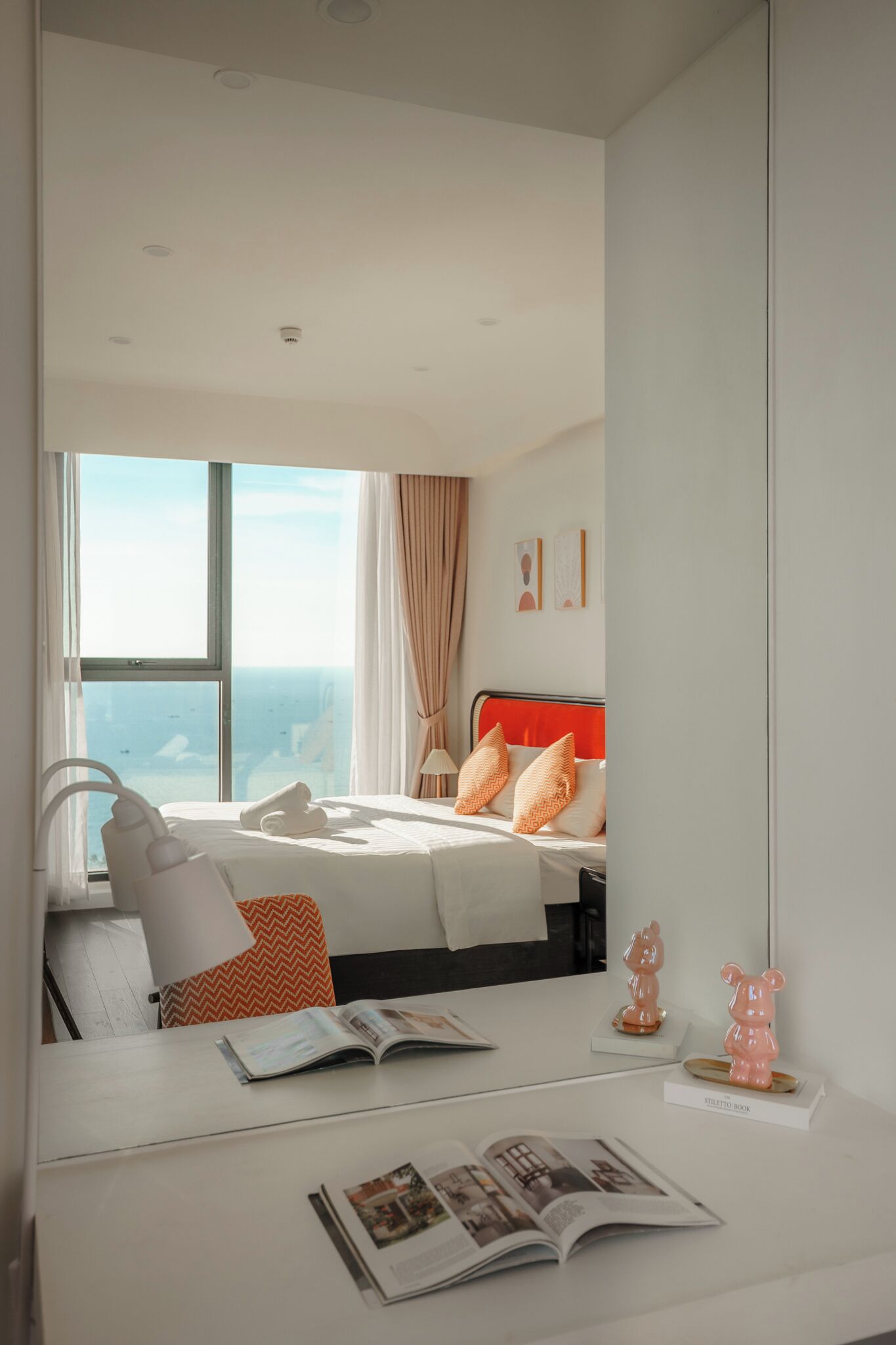 Luxury-Apartment, Balkon, Strandblick