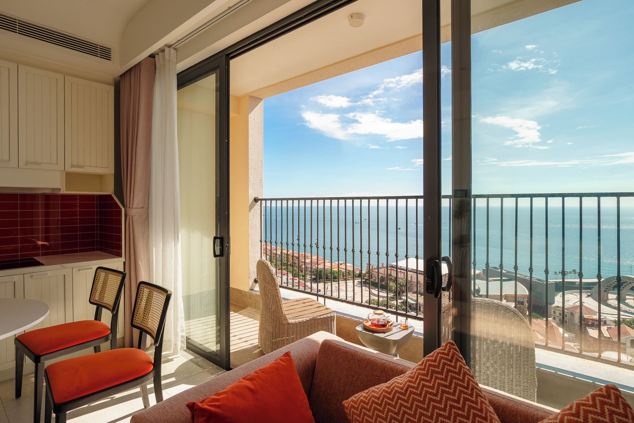 Luxury Condo, Balcony, Beach View | Property grounds