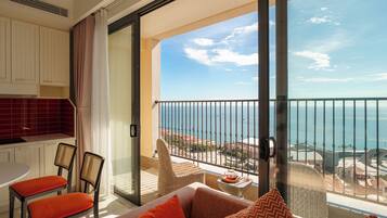 Luxury Condo, Balcony, Beach View | Property grounds
