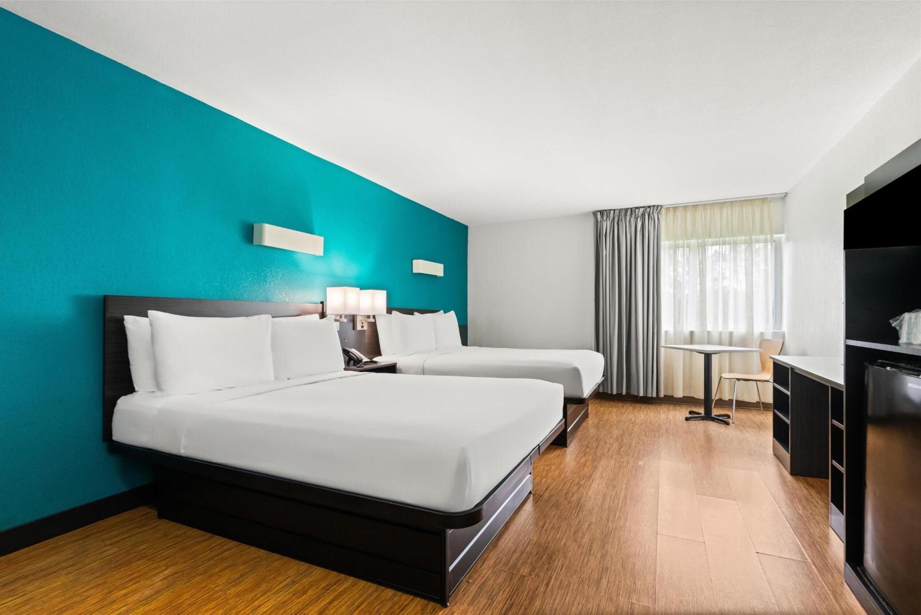 Bedroom. Interior and views may vary based on location and availability