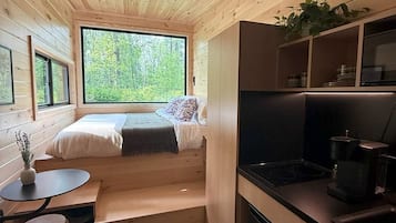 1 habitación y ropa de cama