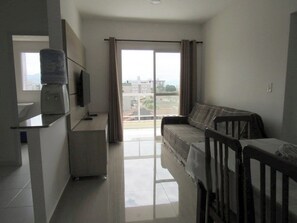 Smart TV - Fully furnished apartment in an excellent location.  (Ubatuba)