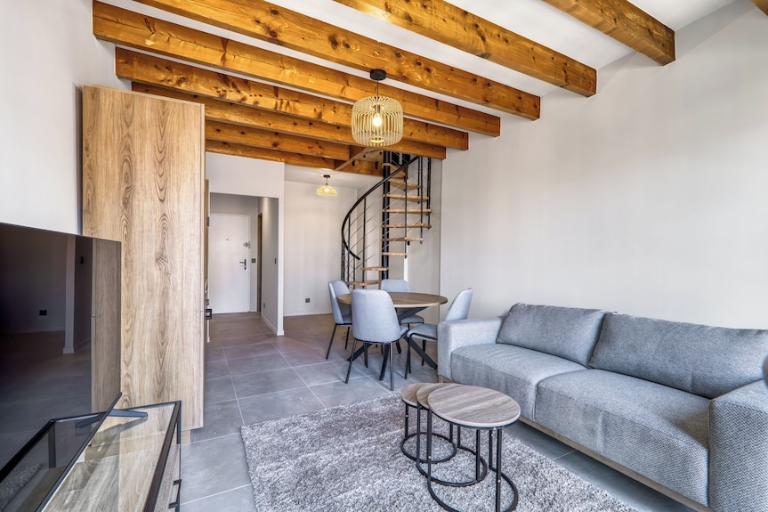 Duplex Design Avec Balcon Hyper-centre Thonon - Thonon-les-Bains
