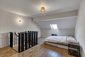 1 makuuhuone, silitysrauta/-lauta, vauvan matkasänky, ilmainen Wi-Fi