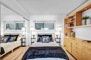 2 quartos, Wi-Fi, roupa de cama
