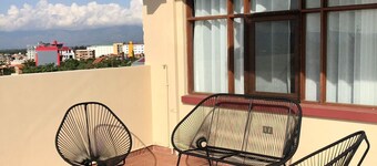 Cozy apartment with panoramic view, spacious and quiet.