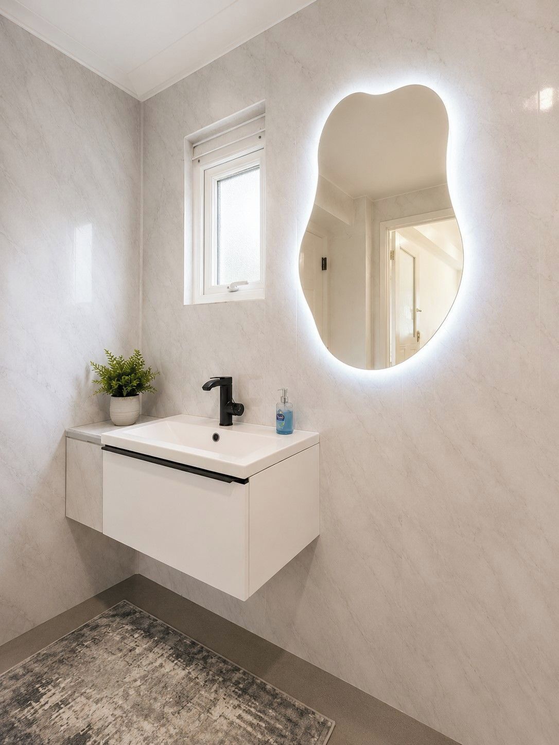 Hair dryer, towels