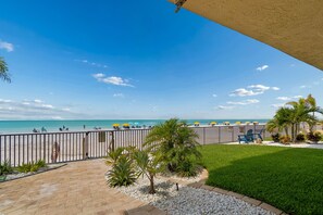 On the beach - Beachfront Bliss at https://orangevaca | Madeira Beach Condo with Gulf Views (Madeira Beach)