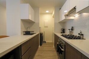 Appartement, balcon | Cuisine privée | Plaque de cuisson