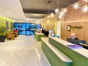 Lobby - Delightful 2-bedroom apartment in Jesús María for your stay (Jesús María)
