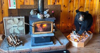 Rustic Fishing Lodge located on the Main Southwest Miramichi