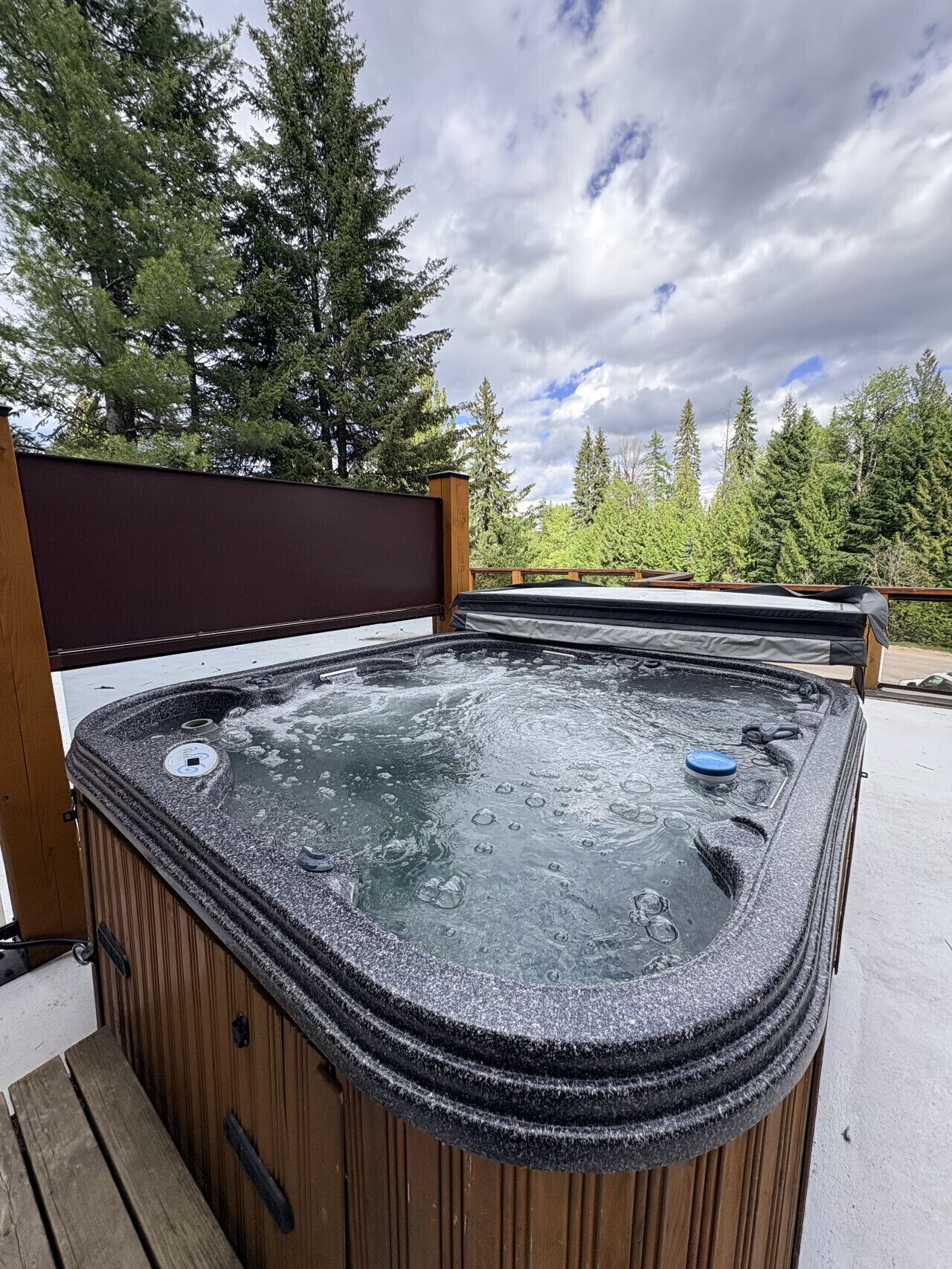 Bain à remous extérieur