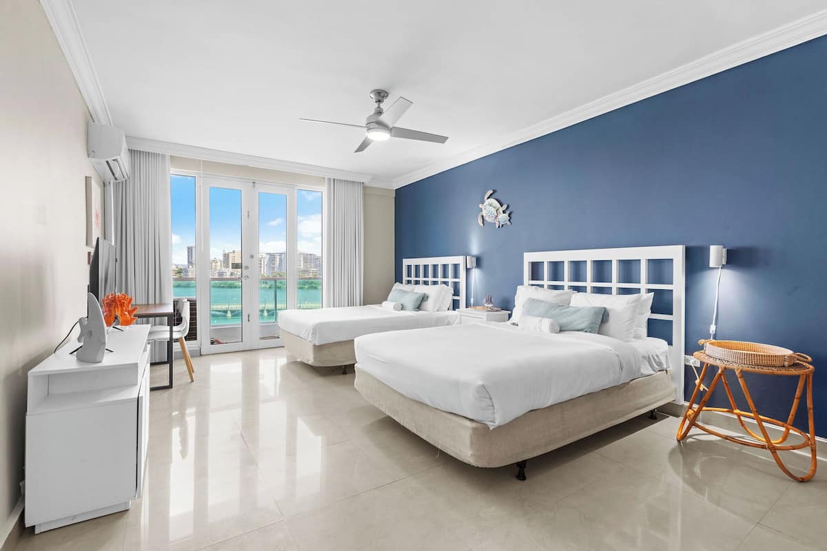 Studio Tiêu chuẩn, quang cảnh eo biển | Truy cập Internet không dây miễn phí, bộ trải giường