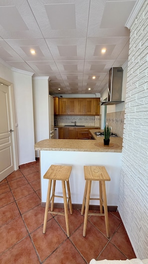 Private kitchen - Bright, renovated apartment 200 m from the beach. (Calpe)