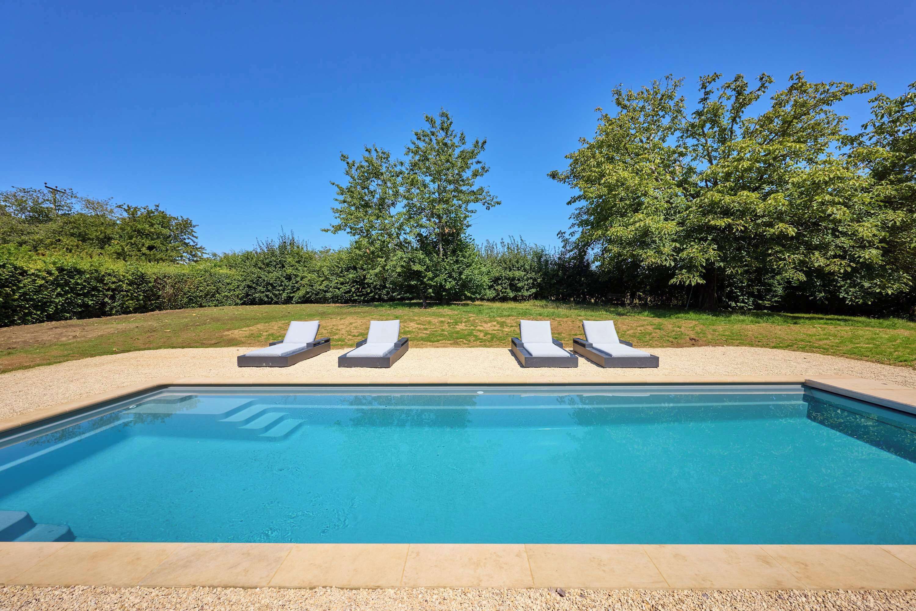 Piscine chauffée
