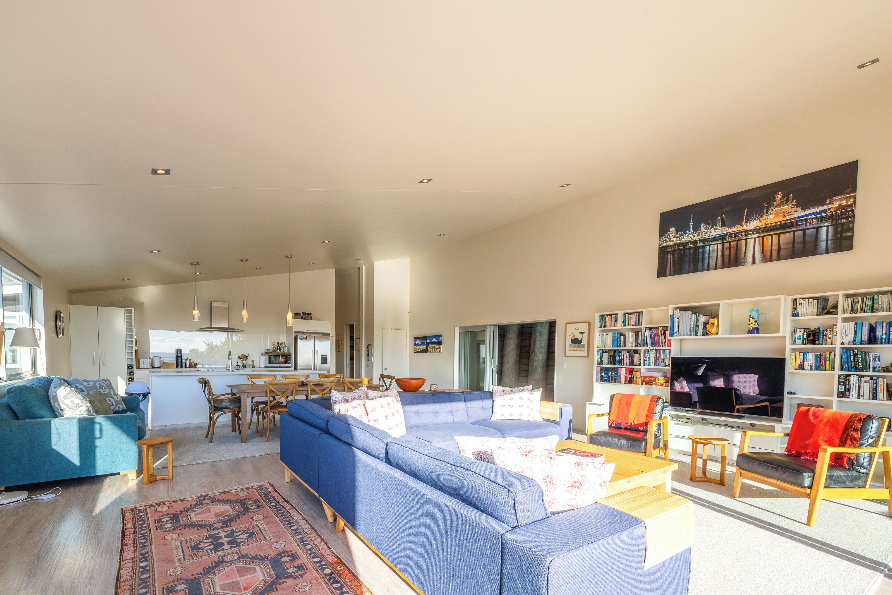 Deluxe Villa, Balcony, Ocean View | Living area