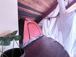 텐트, 발코니, 중이층 | 무료 WiFi
