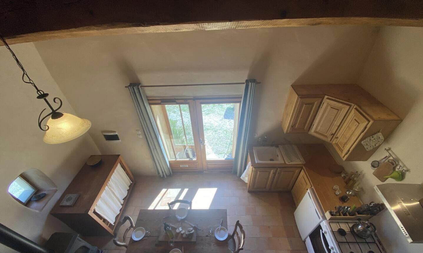 Fridge, oven