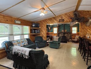 Living area - Escape to the Peaceful Whitetail Crossing (Mooers Forks)