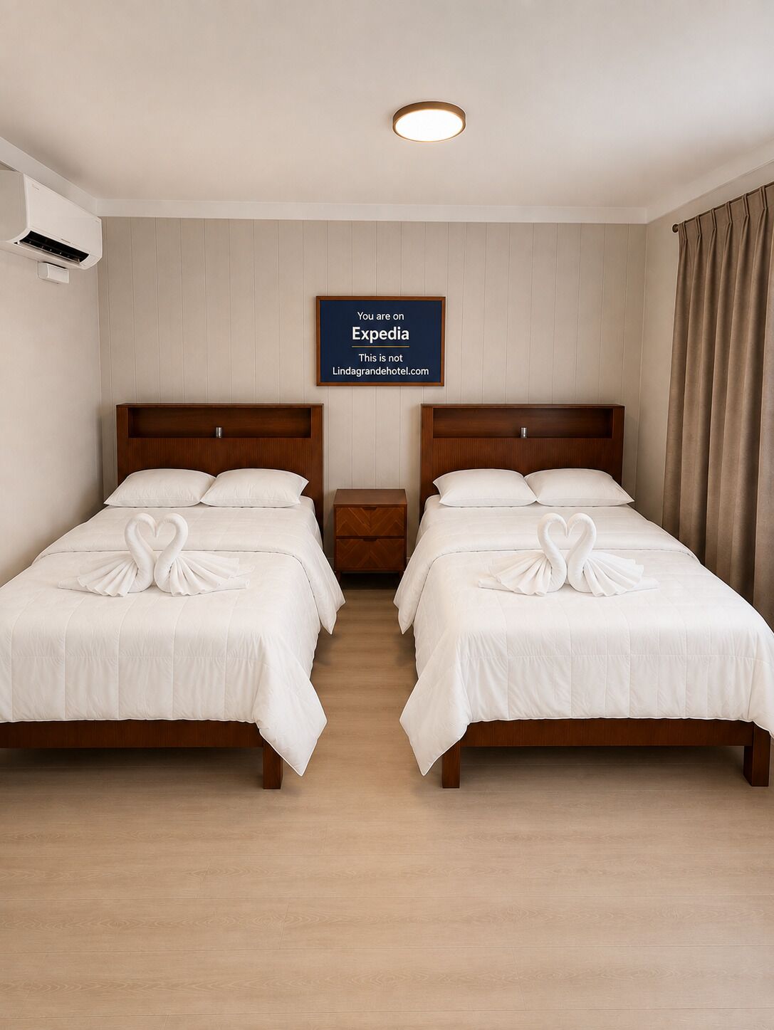 Deluxe Room, 2 Double Beds | WiFi (free), bed sheets