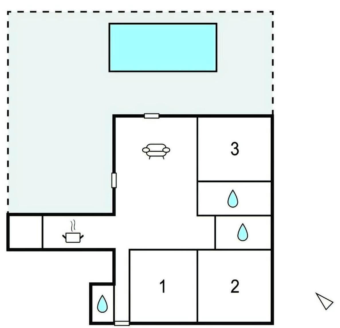 مخطط تصميم الطابق