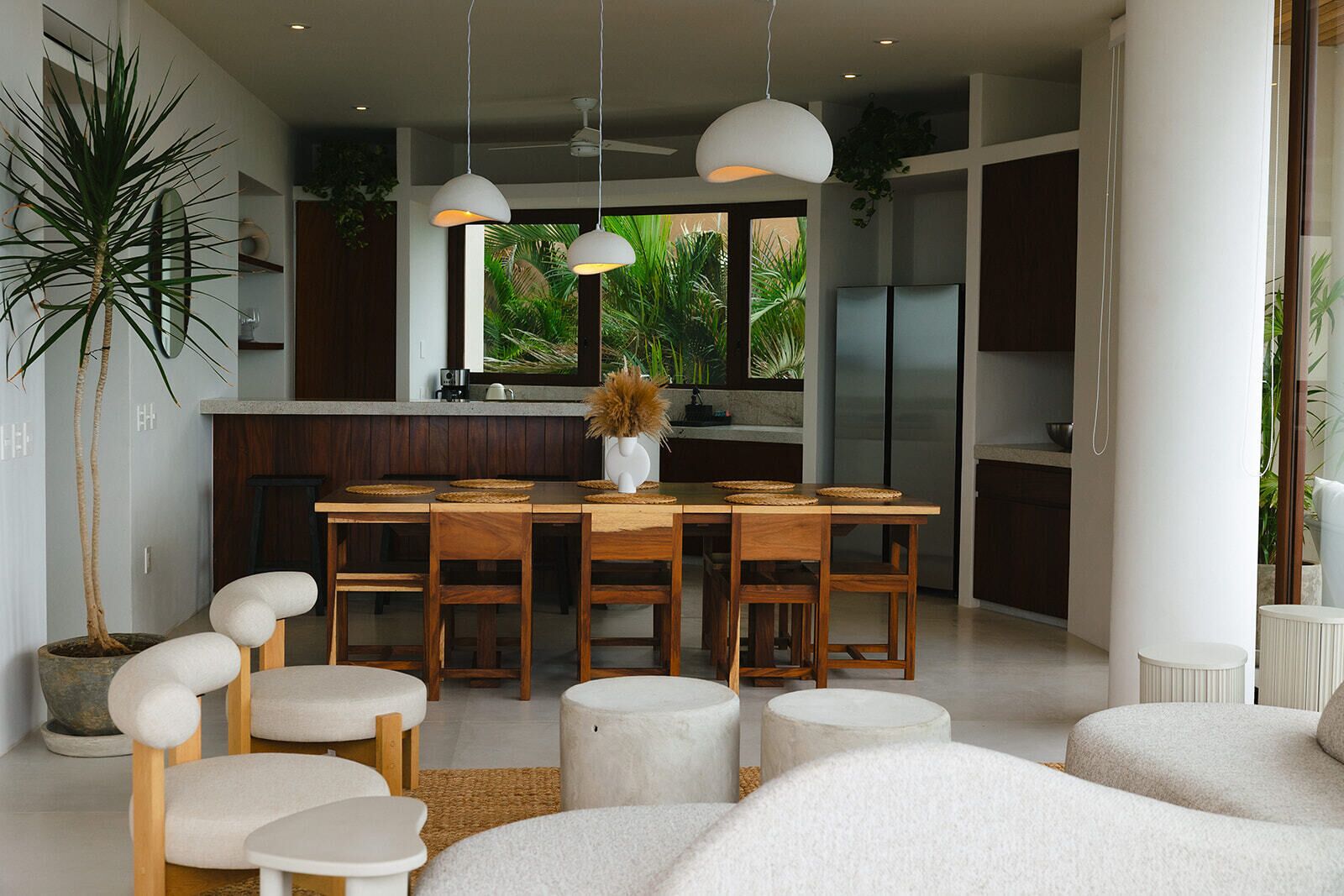 Deluxe-villa - 3 soveværelser - terrasse - havudsigt | Spiseområde